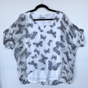 Elena Baldi Flowy Top Made in Italy